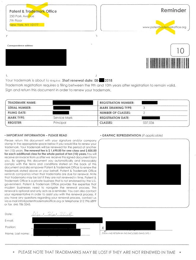 TM Scam 1