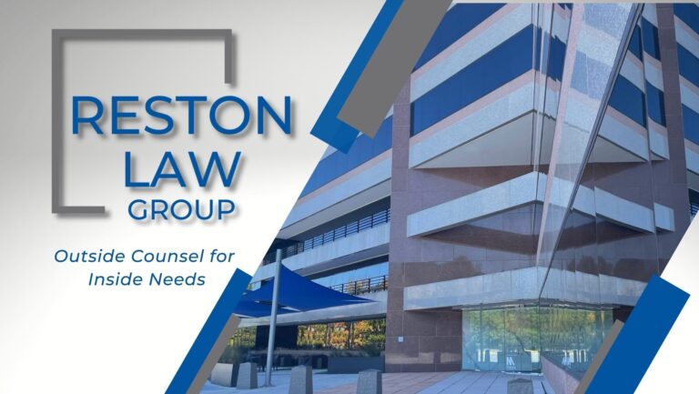 Reston Law Group logo with building 12 16 2022